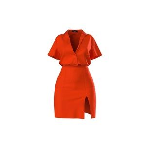 Hanifa- Robyn Flame Red set!